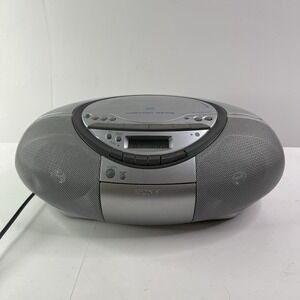 Sony CFD-S350 (CFDS350) Radio, CD/Cassette Portable Boombox Power Cord Tested